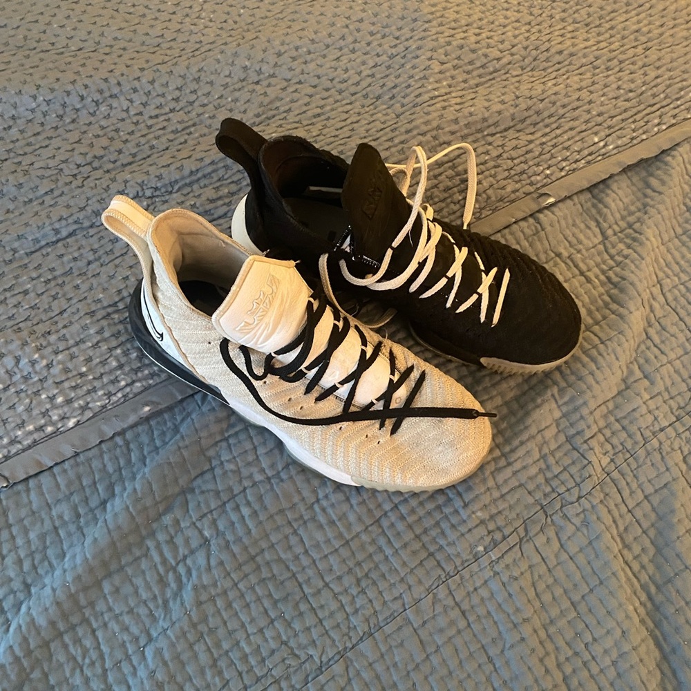 Lebron 16 Equality Black and White Size 13